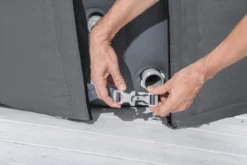 Bestway Lay-Z Spa Isolerende Beschermhoes - Ø 216 Cm -KOKID Spa Winkel 1267 1900 thermal cover vastklikken resultaat