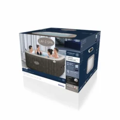 Bestway Lay-Z-Spa Cabo HydroJet Opblaasbare Spa - 6 Persoons -KOKID Spa Winkel 150dpi 303021323067 60167 89.5x58x62.5cm 3d