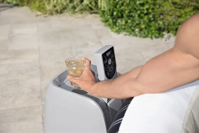 Bestway Lay-Z Spa Hollywood Airjet Opblaasbare Spa - 6 Persoons 12 Bestway Lay-Z Spa Hollywood Airjet Opblaasbare Spa - 6 Persoons - Afbeelding 10