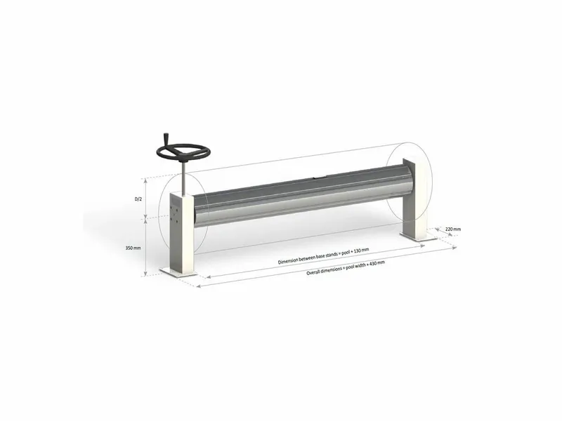 Manu Handmatig Oprolsysteem - Tot 5 Meter - Wit 4 Manu Handmatig Oprolsysteem - Tot 5 Meter - Wit - Afbeelding 2