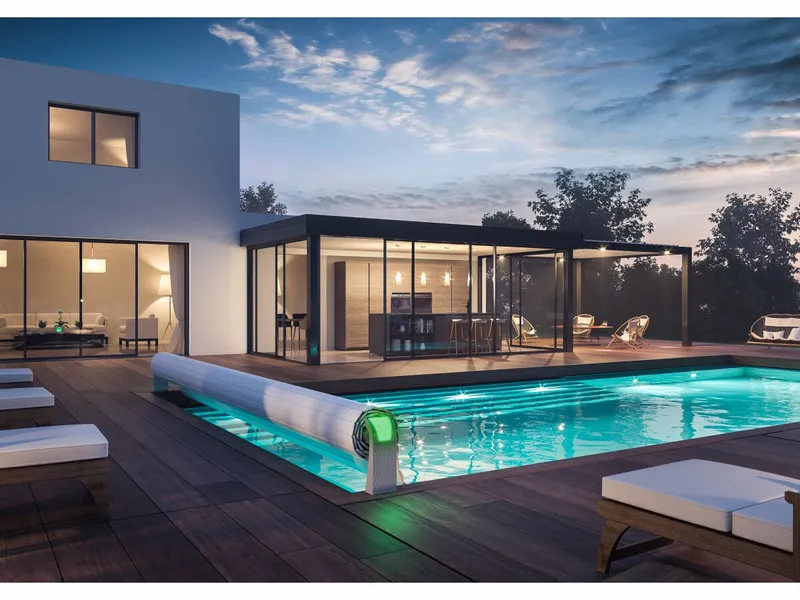 Open Aero Automatisch Oprolsysteem - Tot 3,5 Meter - Grijs 4 Open Aero Automatisch Oprolsysteem - Tot 3,5 Meter - Grijs - Afbeelding 2