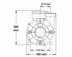 LX WTC 50M Spa Circulatiepomp 0,33 PK 18 LX WTC 50M Spa Circulatiepomp 0,33 PK -KOKID Spa Winkel 1808.3 1