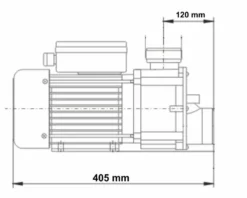 LX JA200 Spa Massagepomp 2 PK - 1 Speed -KOKID Spa Winkel 3593.2