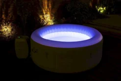 Bestway Lay-Z Spa Tahiti AirJet Opblaasbare Spa - 4 Persoons -KOKID Spa Winkel 800 1200 60007 night scene 0013 pr web
