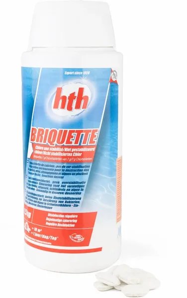 HTH Chloortabletten 7 Grams 2,5 Kg 4 HTH Chloortabletten 7 Grams 2,5 Kg - Afbeelding 2