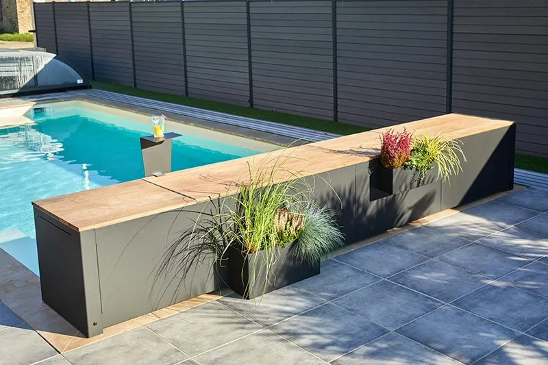 Banc Design Automatisch Oprolsysteem - Tot 3,5 Meter - Donkergrijs 5 Banc Design Automatisch Oprolsysteem - Tot 3,5 Meter - Donkergrijs - Afbeelding 3