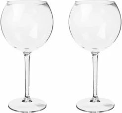 HappyGlass Miss Liza Kunststof Cocktailglas - 2 Stuks