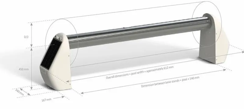 Open Solar Energy Automatisch Oprolsysteem - Tot 4,5 Meter - Wit 5 Open Solar Energy Automatisch Oprolsysteem - Tot 4,5 Meter - Wit - Afbeelding 3