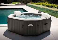 Intex Pure Spa Jet & Bubble Deluxe Opblaasbare Spa - 4 Persoons -KOKID Spa Winkel intex pure spa deluxe 2020 6 1