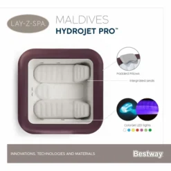 Bestway Lay-Z Spa Maldives HydroJet Pro Opblaasbare Spa - 7 Persoons -KOKID Spa Winkel maldives spa