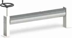 Manu Handmatig Oprolsysteem - Tot 3,5 Meter - Wit