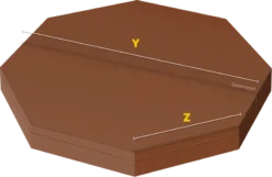 Spa Cover Tot 180 Cm - Model 3