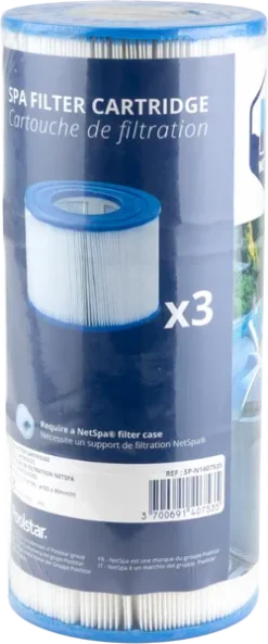 NetSpa Spa Filter - 3 Stuks -KOKID Spa Winkel netspafiltersopblaasbarespa3stuks