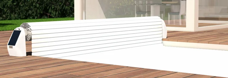 Open Solar Energy Automatisch Oprolsysteem - Tot 5,5 Meter - Wit 3 Open Solar Energy Automatisch Oprolsysteem - Tot 5,5 Meter - Wit