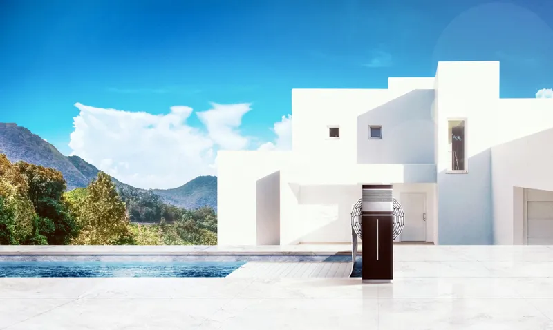 Tixit Automatisch Oprolsysteem - Tot 3,5 Meter - Wit 4 Tixit Automatisch Oprolsysteem - Tot 3,5 Meter - Wit - Afbeelding 2